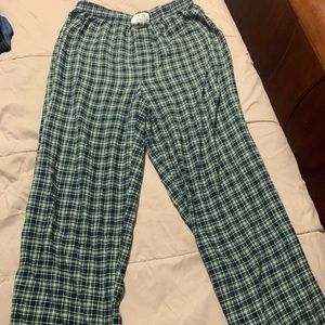 Men’s Cassini flannel lounge wear.